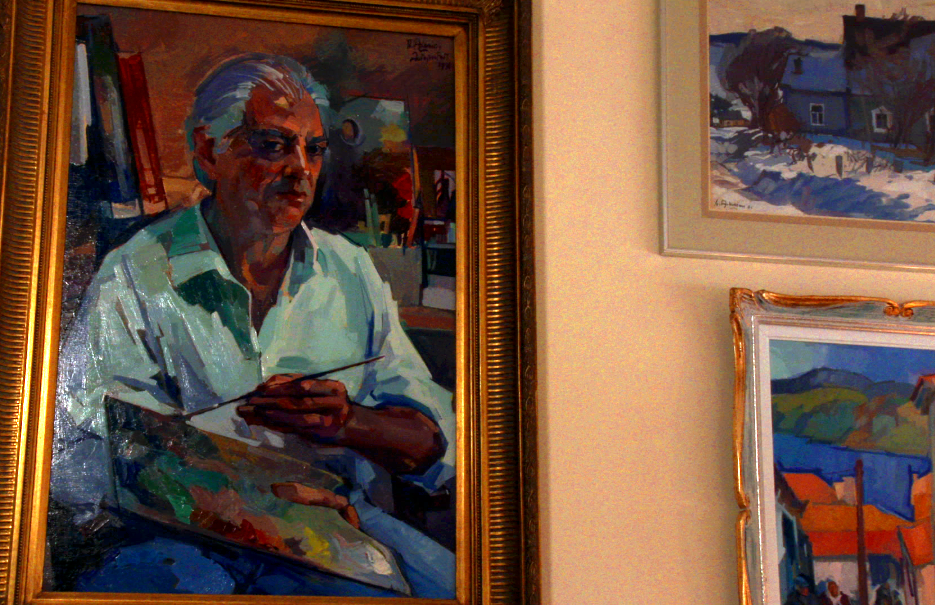 Bedros Aslanian, autoportrait